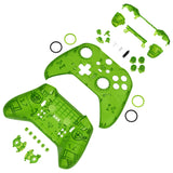 eXtremeRate Replacement Full Set Shell with Buttons for Xbox One Elite Series 2 & Elite 2 Core Controller (Model 1797) - Clear Green - QFJE2M003