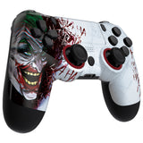 eXtremeRate Clown HAHAHA Ghost Replacement Faceplate Touchpad Cover, Redesigned Housing Shell Case Touch Pad Compatible with PS4 Slim Pro Controller JDM-040/050/055 - Controller NOT Included - GHP4T002