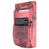 eXtremeRate IPS Ready Upgraded Cherry Pink Replacement Shell Full Housing Cover & Buttons & Black Screen Lens for Gameboy Color – Fit for GBC OSD IPS & Regular IPS & Standard LCD – Console & IPS Screen NOT Included - QCBM5009