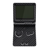 eXtremeRate IPS Ready Upgraded Graphite Carbon Fiber Custom Replacement Housing Shell for Gameboy Advance SP GBA SP – Compatible with Both IPS & Standard LCD – Console & Screen NOT Included - ASPS2002