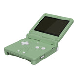 eXtremeRate IPS Ready Upgraded Matcha Green Custom Replacement Housing Shell for Gameboy Advance SP GBA SP – Compatible with Both IPS & Standard LCD – Console & Screen NOT Included - ASPP3008