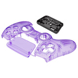 eXtremeRate LUNA Redesigned Front Shell with Touchpad for PS5 Controller BDM-010/020/030/040/050 - Clear Atomic Purple - GHPFM002