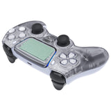 eXtremeRate LUNA Redesigned Front Shell with Touchpad for PS5 Controller BDM-010/020/030/040/050 - Clear - GHPFM001