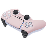 eXtremeRate LUNA Redesigned Front Shell with Touchpad for PS5 Controller BDM-010/020/030/040/050/060 - Cherry Blossoms Pink - GHPFP004G4