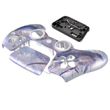 eXtremeRate LUNA Redesigned Front Shell with Touchpad for PS5 Controller BDM-010/020/030/040/050 - Crystal Dragon - GHPFR004