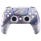 eXtremeRate LUNA Redesigned Front Shell with Touchpad for PS5 Controller BDM-010/020/030/040/050 - Crystal Dragon - GHPFR004