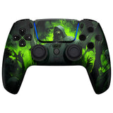 eXtremeRate LUNA Redesigned Front Shell with Touchpad for PS5 Controller BDM-010/020/030/040/050 - Dark Carnival - GHPFT016