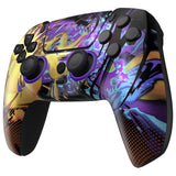 eXtremeRate LUNA Redesigned Front Shell with Touchpad for PS5 Controller BDM-010/020/030/040/050 - Splattering Fighting - GHPFR005