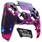 eXtremeRate LUNA Redesigned Front Shell with Touchpad for PS5 Controller BDM-010/020/030/040/050 - Surreal Lava - GHPFT013