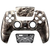 eXtremeRate LUNA Redesigned Front Shell with Touchpad for PS5 Controller BDM-010/020/030/040/050/060 - Dragon Scroll - GHPFT032G4