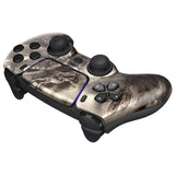 eXtremeRate LUNA Redesigned Front Shell with Touchpad for PS5 Controller BDM-010/020/030/040/050/060 - Dragon Scroll - GHPFT032G4
