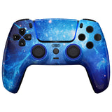 eXtremeRate LUNA Redesigned Front Shell with Touchpad for PS5 Controller BDM-010/020/030/040/050 - Blue Nebula - GHPFT010