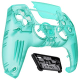 eXtremeRate LUNA Redesigned Front Shell with Touchpad for PS5 Controller BDM-010/020/030/040/050 - Emerald Green - GHPFM006