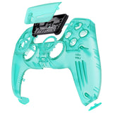 eXtremeRate LUNA Redesigned Front Shell with Touchpad for PS5 Controller BDM-010/020/030/040/050 - Emerald Green - GHPFM006