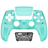 eXtremeRate LUNA Redesigned Front Shell with Touchpad for PS5 Controller BDM-010/020/030/040/050 - Emerald Green - GHPFM006