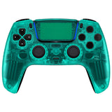 eXtremeRate LUNA Redesigned Front Shell with Touchpad for PS5 Controller BDM-010/020/030/040/050 - Emerald Green - GHPFM006