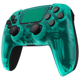eXtremeRate LUNA Redesigned Front Shell with Touchpad for PS5 Controller BDM-010/020/030/040/050 - Emerald Green - GHPFM006