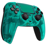 eXtremeRate LUNA Redesigned Front Shell with Touchpad for PS5 Controller BDM-010/020/030/040/050 - Emerald Green - GHPFM006