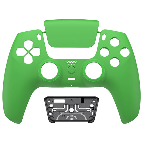 eXtremeRate LUNA Redesigned Front Shell with Touchpad for PS5 Controller BDM-010/020/030/040/050 - Green - GHPFP010