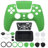 eXtremeRate LUNA Redesigned Front Shell with Touchpad for PS5 Controller BDM-010/020/030/040/050 - Green - GHPFP010