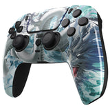 eXtremeRate LUNA Redesigned Front Shell with Touchpad for PS5 Controller BDM-010/020/030/040/050 - Jade Dragon - Cloud Dominator - GHPFT017