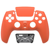 eXtremeRate LUNA Redesigned Front Shell with Touchpad for PS5 Controller BDM-010/020/030/040/050 - Orange - GHPFP011