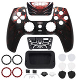 eXtremeRate LUNA Redesigned Front Shell with Touchpad for PS5 Controller BDM-010/020/030/040/050 - Spider Armor - GHPFT018