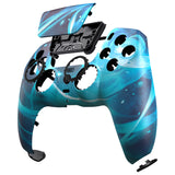 eXtremeRate LUNA Redesigned Front Shell with Touchpad for PS5 Controller BDM-010/020/030/040/050 - Aero Slash Magic - GHPFT029