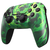 eXtremeRate LUNA Redesigned Front Shell with Touchpad for PS5 Controller BDM-010/020/030/040/050/060 - Corrosion Magic - GHPFT030G4