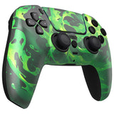 eXtremeRate LUNA Redesigned Front Shell with Touchpad for PS5 Controller BDM-010/020/030/040/050/060 - Corrosion Magic - GHPFT030G4