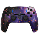 eXtremeRate LUNA Redesigned Front Shell with Touchpad for PS5 Controller BDM-010/020/030/040/050 - Glow in Dark - Cosmic Camo - GHPFT023