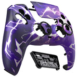 eXtremeRate LUNA Redesigned Front Shell with Touchpad for PS5 Controller BDM-010/020/030/040/050/060 - Thunder Magic - GHPFT028G4