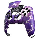eXtremeRate LUNA Redesigned Front Shell with Touchpad for PS5 Controller BDM-010/020/030/040/050/060 - Thunder Magic - GHPFT028G4