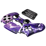 eXtremeRate LUNA Redesigned Front Shell with Touchpad for PS5 Controller BDM-010/020/030/040/050/060 - Thunder Magic - GHPFT028G4