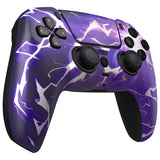 eXtremeRate LUNA Redesigned Front Shell with Touchpad for PS5 Controller BDM-010/020/030/040/050/060 - Thunder Magic - GHPFT028G4