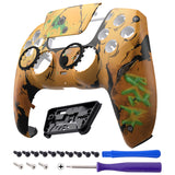 eXtremeRate LUNA Redesigned Front Shell with Touchpad for PS5 Controller BDM-010/020/030/040/050 - Waste Land - GHPFR012