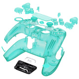eXtremeRate Luna Redesigned Full Set Shells & Buttons for PS5 Controller BDM-030/040/050 - Emerald Green - KQXPFM006