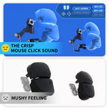 eXtremeRate Micro Switch - Light Version Tactile Clicky Hair Trigger Kit V2 for PS5 Controller BDM-010/020 Shoulder Buttons, Ergonomic Micro Switches L2R2 Tactile L1R1 Mouse Click for PS5 Controller - PFMD008M2