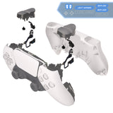 eXtremeRate Micro Switch - Light Version Tactile Clicky Hair Trigger Kit V2 for PS5 Controller BDM-010/020 Shoulder Buttons, Ergonomic Micro Switches L2R2 Tactile L1R1 Mouse Click for PS5 Controller - PFMD008M2