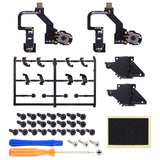 eXtremeRate Micro Switch - Strong Version Tactile Clicky Hair Trigger Kit V2 for PS5 Controller BDM-010/020 Shoulder Buttons, Ergonomic Micro Switches L2R2 Tactile L1R1 Mouse Click for PS5 Controller - PFMD009M2