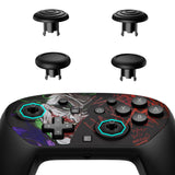 eXtremeRate Octagonal Gated Sticks Design Faceplate Shell with ThumbsGear Thumbsticks for Nintendo Switch 2 Pro Controller - Clown HAHAHA - BDEPTR010