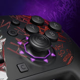 eXtremeRate Octagonal Gated Sticks Design Faceplate Shell with ThumbsGear Thumbsticks for Nintendo Switch 2 Pro Controller - Clown HAHAHA - BDEPTR010