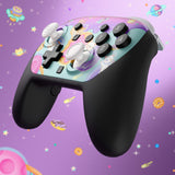eXtremeRate Octagonal Gated Sticks Design Faceplate Shell with ThumbsGear Thumbsticks for Nintendo Switch 2 Pro Controller - Donut Odyssey - BDEPTR007