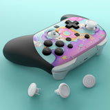 eXtremeRate Octagonal Gated Sticks Design Faceplate Shell with ThumbsGear Thumbsticks for Nintendo Switch 2 Pro Controller - Donut Odyssey - BDEPTR007
