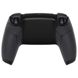 eXtremeRate Performance Custom Back Housing Bottom Shell for PS5 Controller BDM-010/020/030/040/050/060 - Rubberized Black - DPFU6001G2