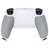 eXtremeRate Performance Custom Back Housing Bottom Shell for PS5 Controller BDM-010/020/030/040/050/060 - Rubberized White - DPFU6002G2