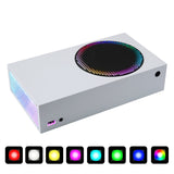 eXtremeRate RGB LED Light Strip Kit for Xbox Series S Console with IR Remote - 7 Colors 39 Effects - X3LED09M2