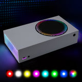 eXtremeRate RGB LED Light Strip Kit for Xbox Series S Console with IR Remote - 7 Colors 39 Effects - X3LED09M2