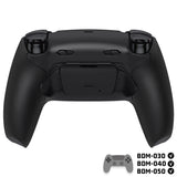 eXtremeRate RISE Plus MAX Back Paddles Kit with Clicky Trigger Stops & Rubberized Grip for PS5 Controller BDM-030/040/050 - Black - GQTPFM001M2