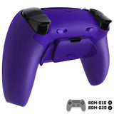 eXtremeRate RISE Plus MAX Back Paddles Kit with Clicky Trigger Stops & Rubberized Grip for PS5 Controller BDM-010/020 - Galactic Purple - GQTPFM005